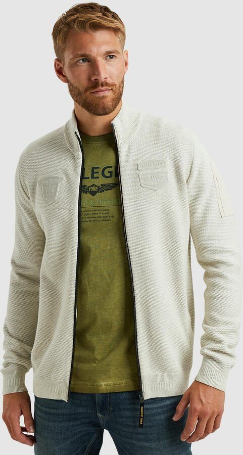PME Legend Vest Cargo Knitted Ecru - Foto 7