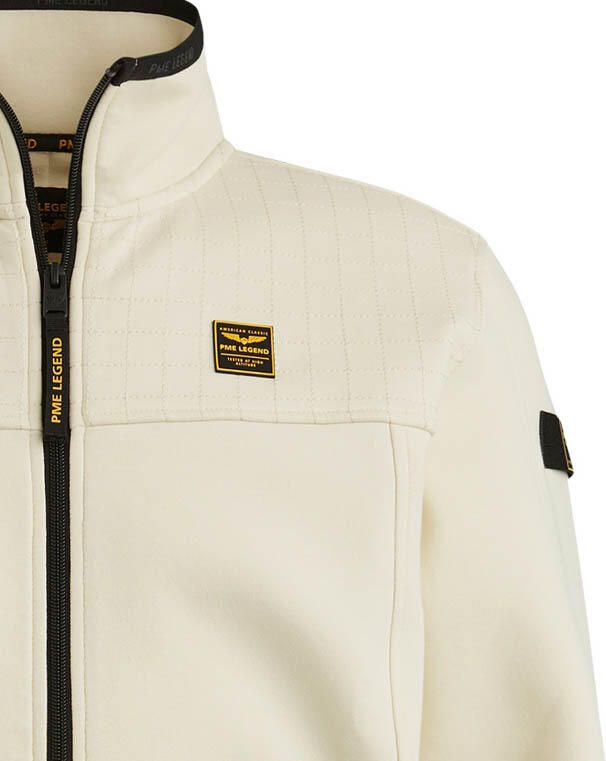 PME Legend Sweatjack met labelbadges model 'spacer look' - Foto 7