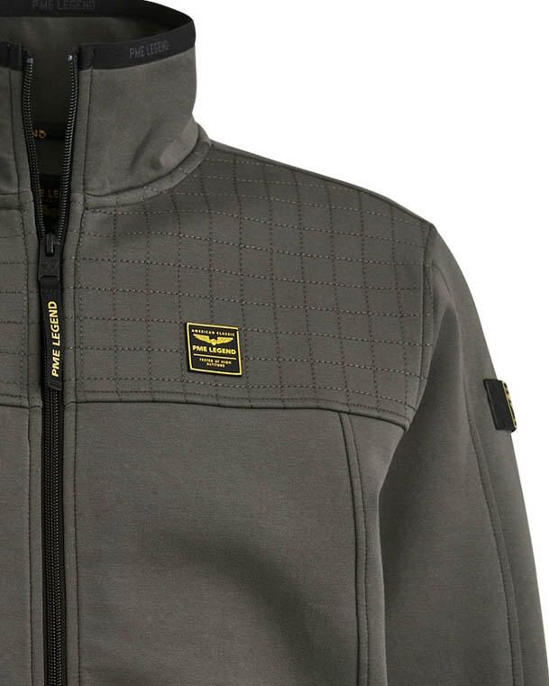 PME LEGEND Heren Jassen Zip Jacket Spacer Look Sweat Groen - Foto 8