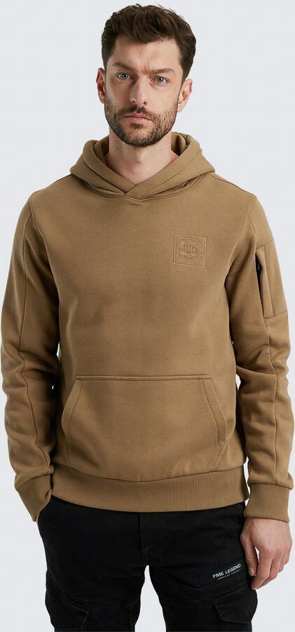 PME Legend Cross Fleece Hoodie voor Mannen Brown Heren - Foto 3