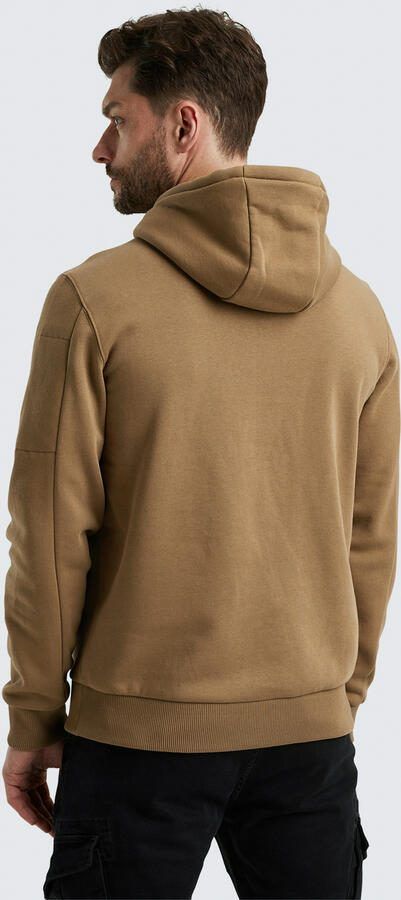 PME Legend Cross Fleece Hoodie voor Mannen Brown Heren - Foto 4