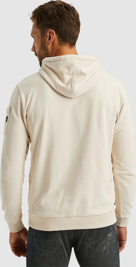 PME Legend Zachte Terry Geborstelde Hoodie Beige Heren - Foto 3