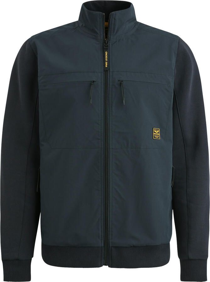 PME LEGEND Heren Jassen Zip Jacket Sweat Mixed Padded Blauw - Foto 9