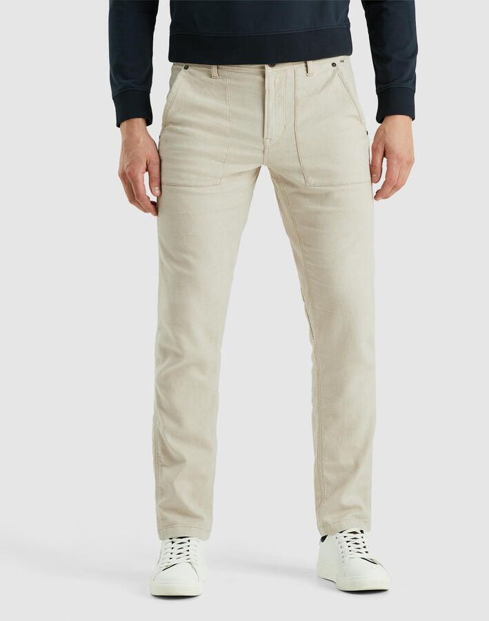 PME Legend Slim-Fit Stretch Worker Jeans Beige Heren