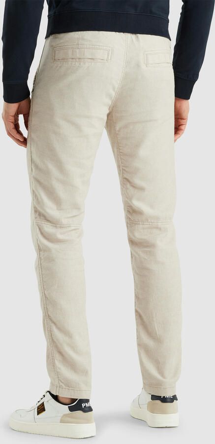PME Legend linnen slim casual broek ecru - Foto 4