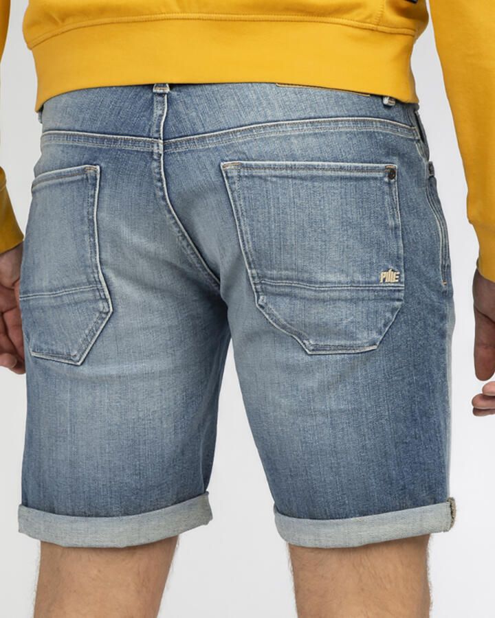 PME Legend straight fit short Nightflight mid blue comfort - Foto 7