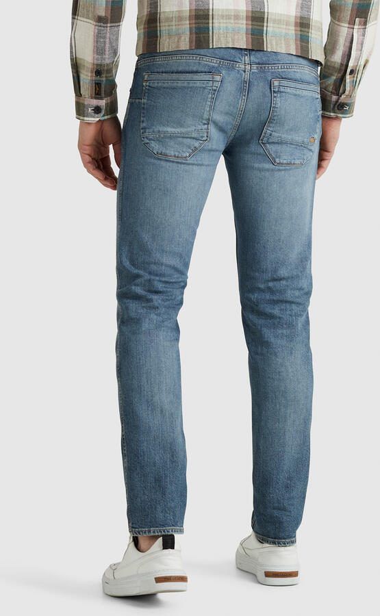 PME Legend Nightflight Jeans Blauwe Wassing Rechte Denim Blauw Heren - Foto 3
