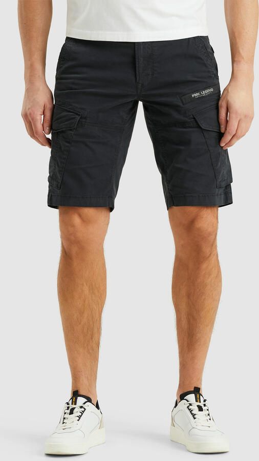 PME Legend Slim fit korte cargobroek met labelprint model 'NORDROP' - Foto 8