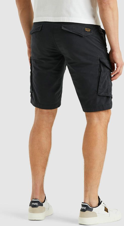 PME Legend Slim fit korte cargobroek met labelprint model 'NORDROP' - Foto 6