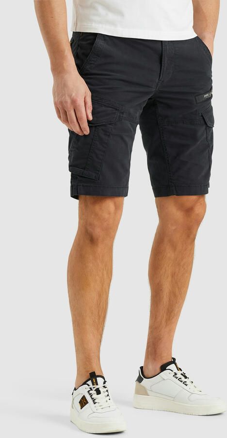 PME Legend Slim fit korte cargobroek met labelprint model 'NORDROP' - Foto 7