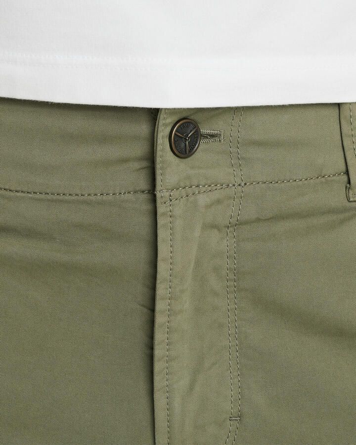 PME Legend Slim fit korte cargobroek met labelprint model 'NORDROP' - Foto 4