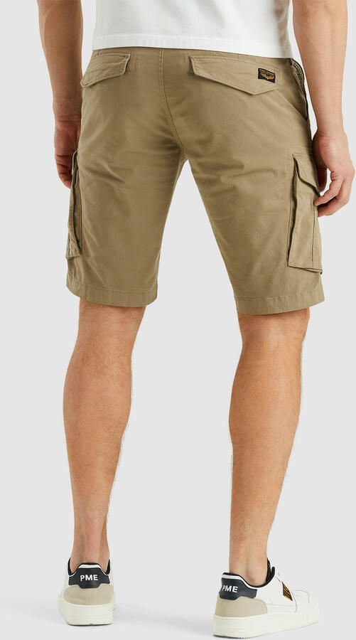 PME Legend Slim fit korte cargobroek met labelprint model 'NORDROP' - Foto 9