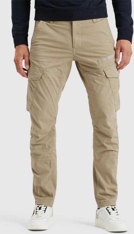 PME Legend Tapered fit cargobroek met labelprint model 'NORDROP' - Foto 10