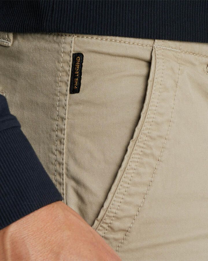 PME Legend Tapered fit cargobroek met labelprint model 'NORDROP' - Foto 3