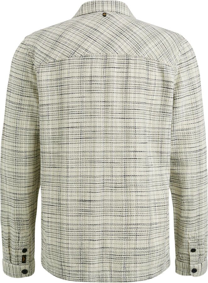 PME Legend Lange mouw shirt Multi clr Mattwe Beige Heren