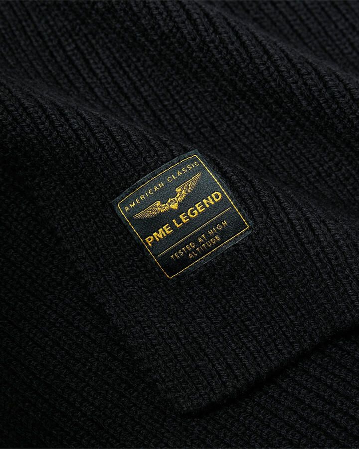 PME Legend Basis Shawl Sjaal Pac2410902 Black Heren - Foto 2