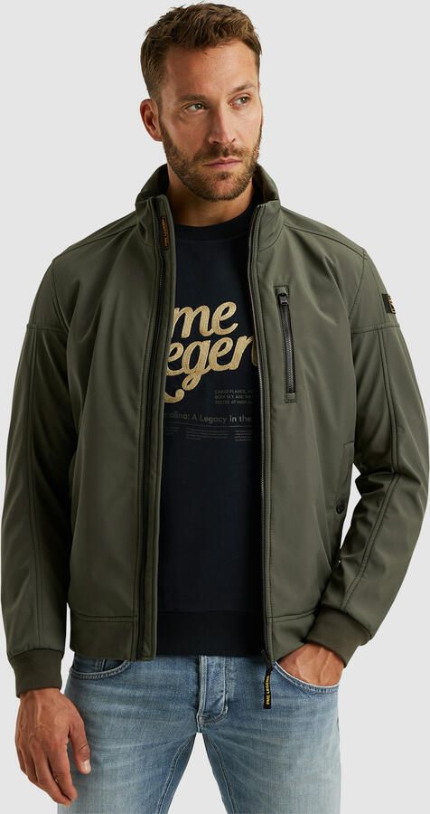 PME LEGEND Heren Jassen Flight Jacket Skyglider 3l Softshell Groen - Foto 6