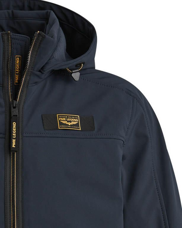 PME LEGEND Heren Jassen Semi Long Jacket Successor 3l Soft Shell Blauw - Foto 6