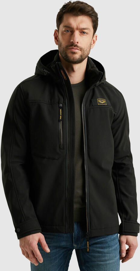 PME LEGEND Heren Jassen Semi Long Jacket Successor 3l Soft Shell Zwart - Foto 5