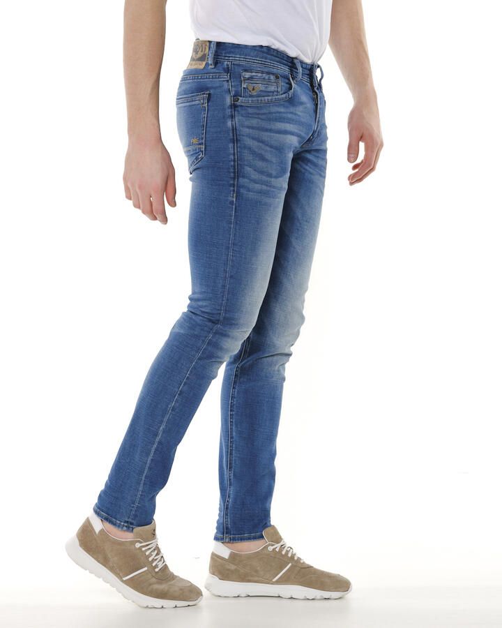 PME Legend Grijze Linkerhand Tailwheel Skinny Jeans Blauw Heren - Foto 12