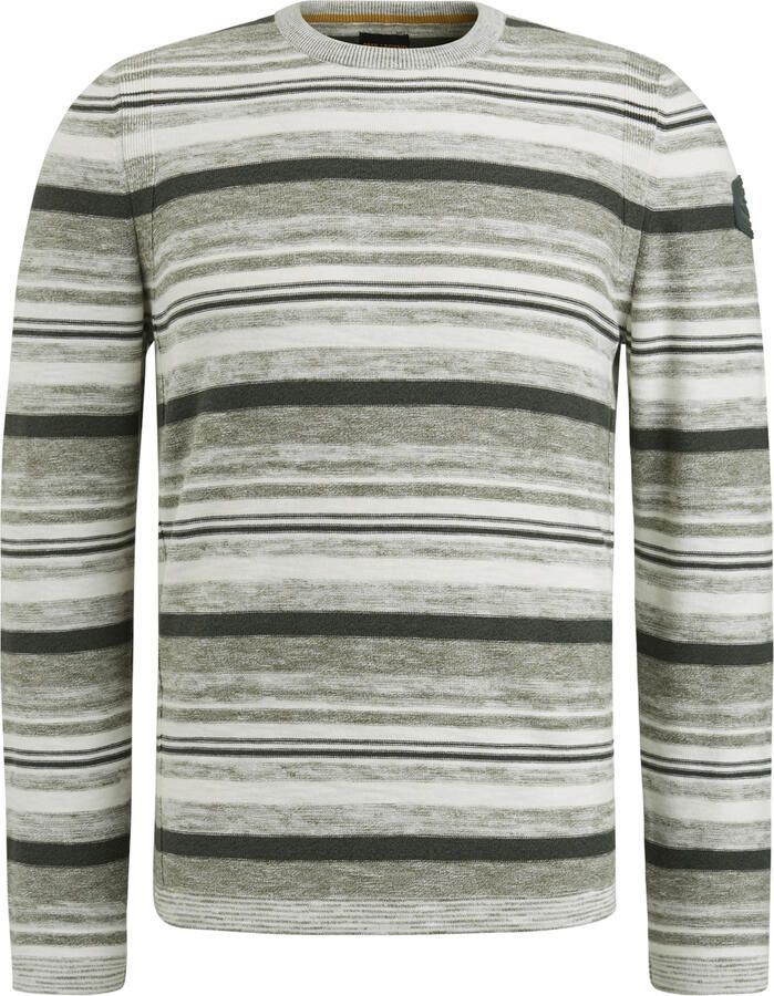 PME Legend Gestreepte Katoenen Trui Multicolor Heren