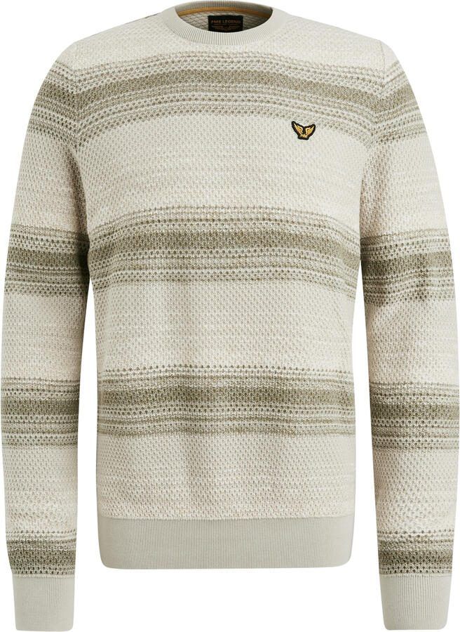 PME Legend Katoen Gradient R-Neck Pullover Multicolor Heren