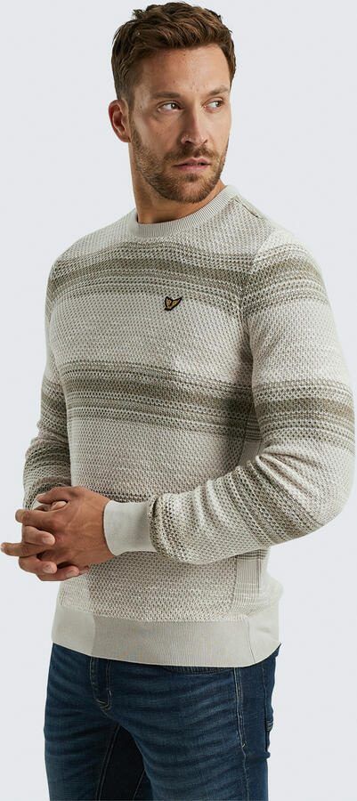 PME Legend Katoen Gradient R-Neck Pullover Multicolor Heren - Foto 5