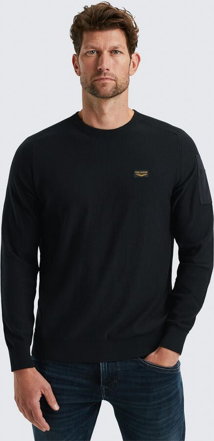 PME LEGEND Heren Truien & Vesten R-neck American Classic Buckley Knit Zwart - Foto 10