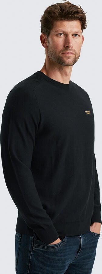 PME LEGEND Heren Truien & Vesten R-neck American Classic Buckley Knit Zwart - Foto 9