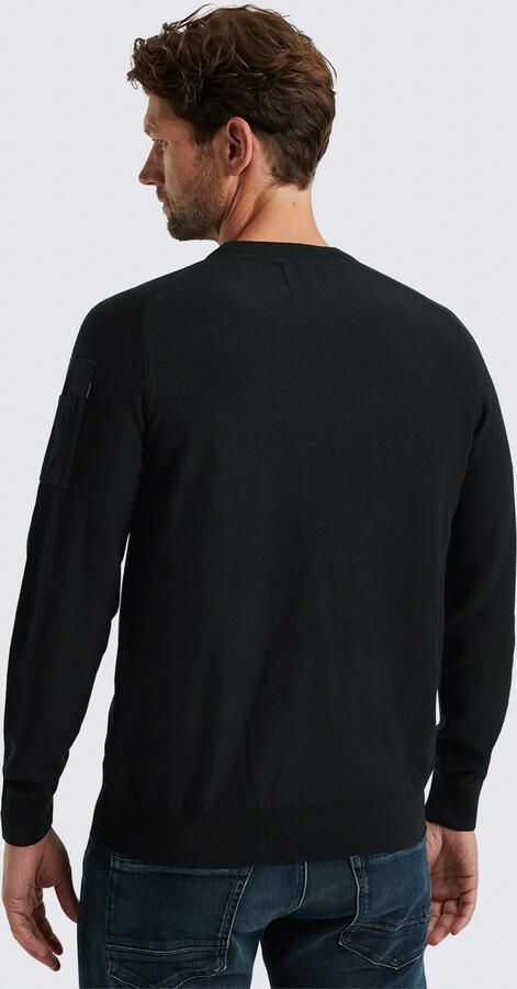 PME LEGEND Heren Truien & Vesten R-neck American Classic Buckley Knit Zwart - Foto 8