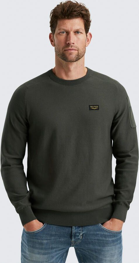 PME LEGEND Heren Truien & Vesten R-neck American Classic Buckley Knit Groen - Foto 16