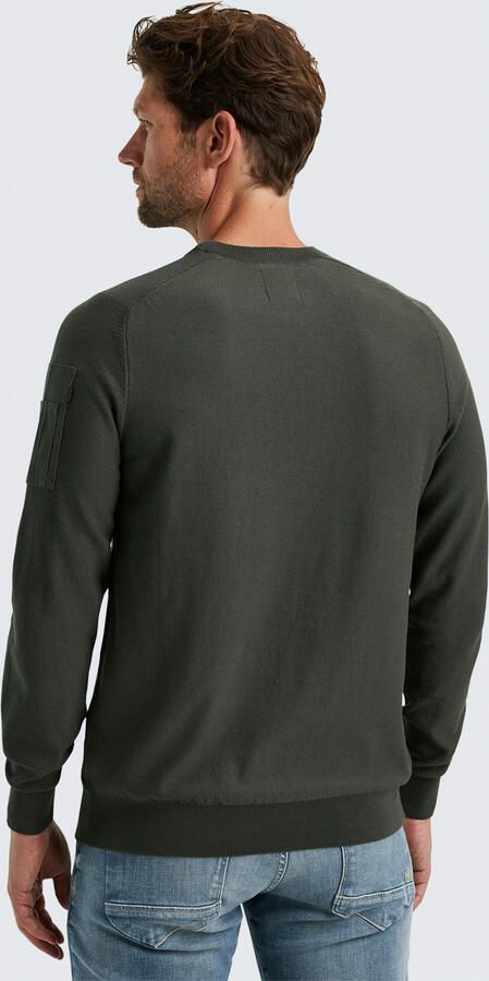 PME LEGEND Heren Truien & Vesten R-neck American Classic Buckley Knit Groen - Foto 12