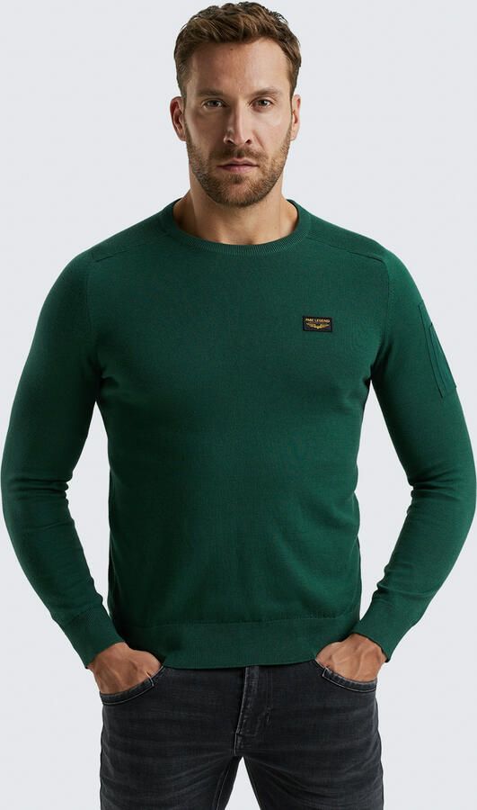 PME LEGEND Heren Truien & Vesten R-neck American Classic Knit Groen - Foto 6