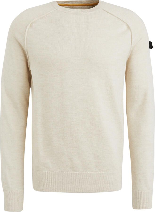 PME Legend R-neck soft blend pullover Beige Heren - Foto 5