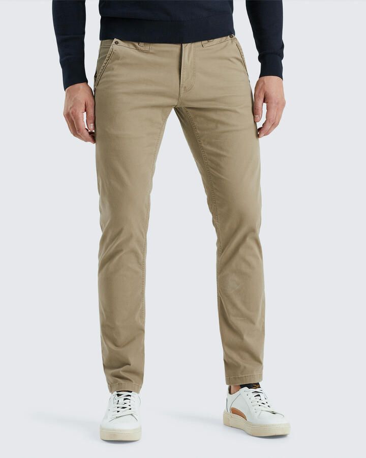 PME LEGEND Heren Broeken Twin Wasp Chino Left Hand Stretch Twill Beige - Foto 9