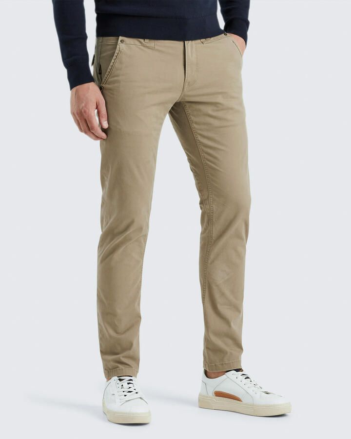 PME LEGEND Heren Broeken Twin Wasp Chino Left Hand Stretch Twill Beige - Foto 8