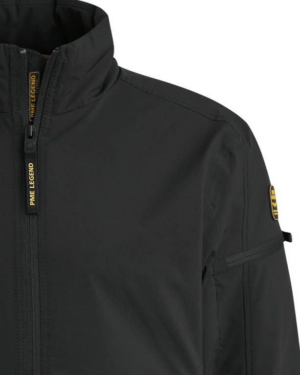 PME LEGEND Heren Jassen Flight Jacket Winglock 2 Layer Softshell Zwart - Foto 13