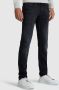 PME Legend Donkerblauwe Straight Leg Jeans Comfort Stretch Denim Faded Bl - Thumbnail 3