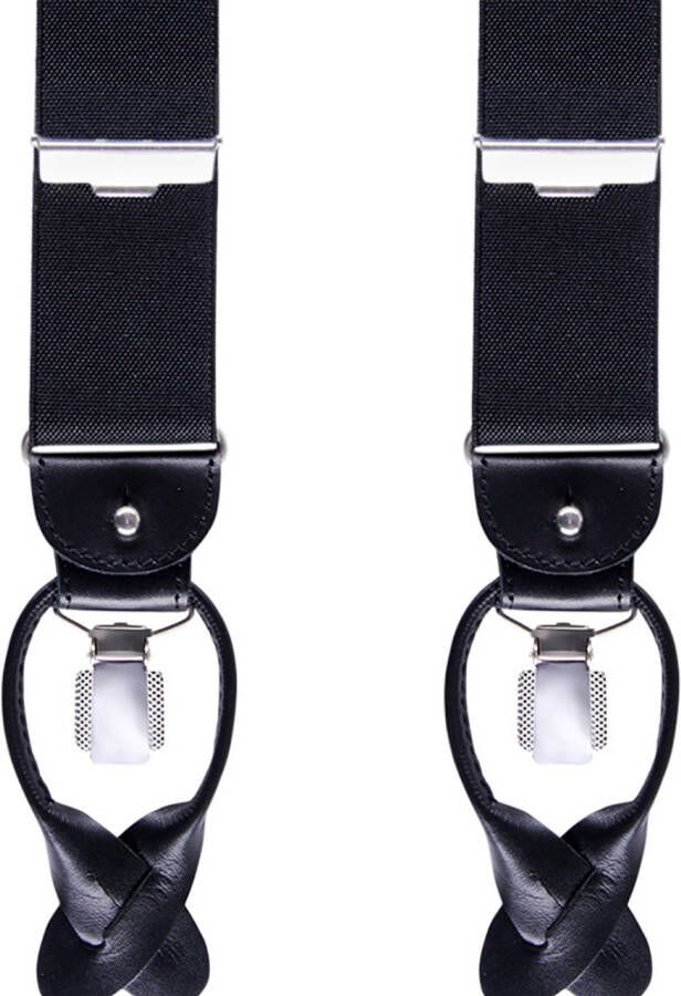 Profuomo bretels zwart effen 36 MM - Foto 7