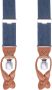 Profuomo bretels jeans blauw melange - Thumbnail 1