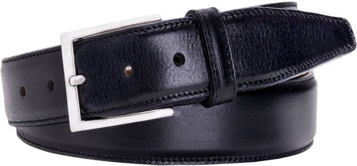 Profuomo riem solid black calf leather - Foto 2