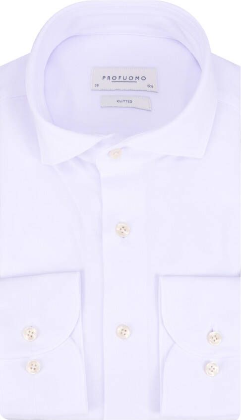 profuomo Knitted Mercerised Heren Overhemd LM