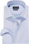 Profuomo Lichtblauwe Business Overhemd Blue Heren - Thumbnail 1