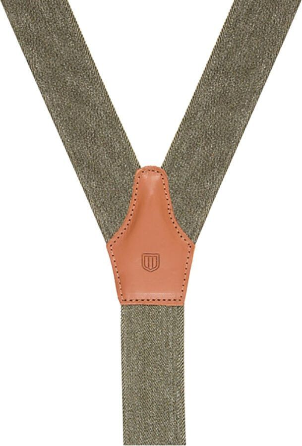 Profuomo Bretels Groen Melange - Foto 5