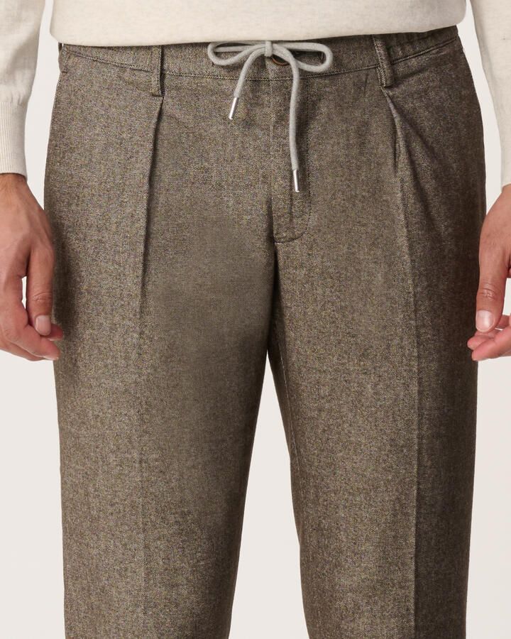 Profuomo Sportieve Bruine Chino Broek Brown Heren - Foto 2