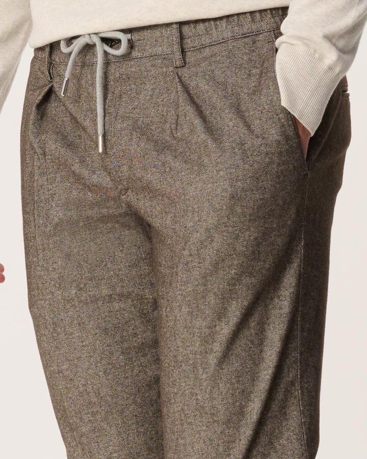 Profuomo Sportieve Bruine Chino Broek Brown Heren - Foto 4