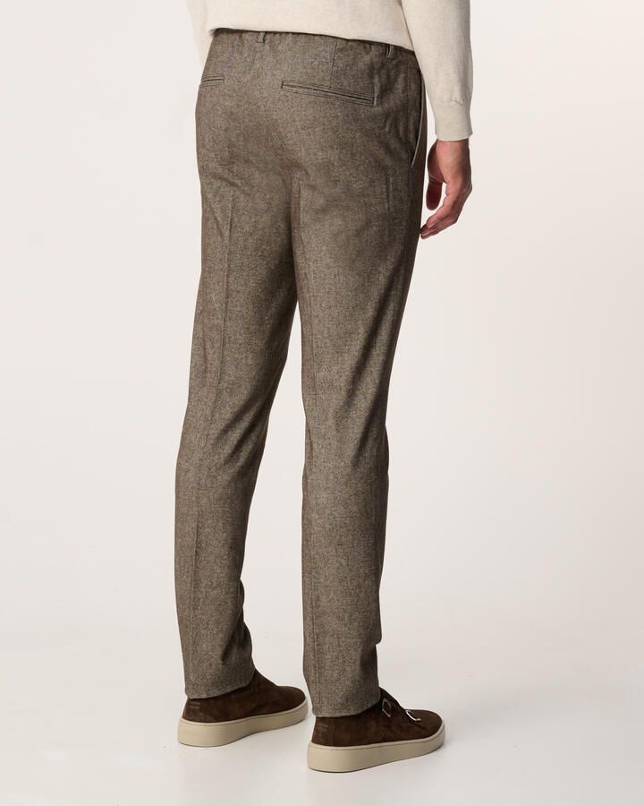 Profuomo Sportieve Bruine Chino Broek Brown Heren - Foto 5