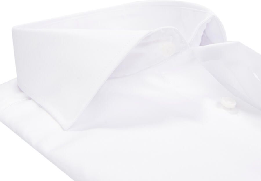 Profuomo Witte Overhemdjurk van Katoen met Slim Fit White Heren - Foto 12