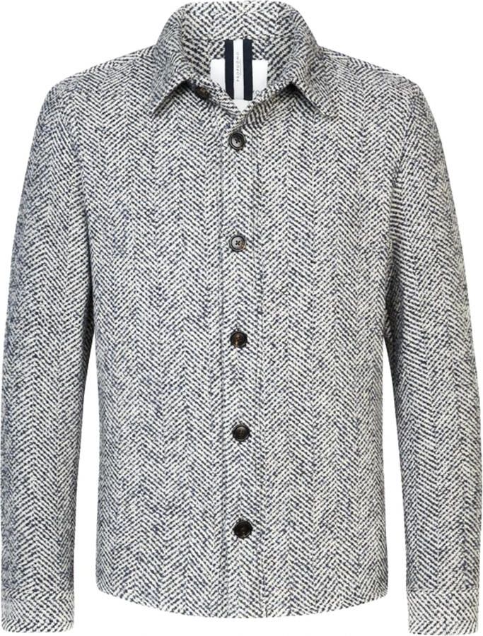 Profuomo Navy Overshirt Herenmode Stijl Blue Heren - Foto 2