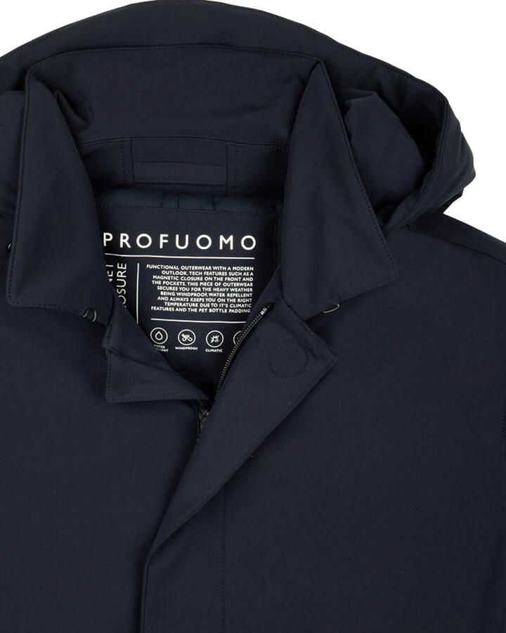 Profuomo Winterjas met Stijl en Functionaliteit Black Heren - Foto 2